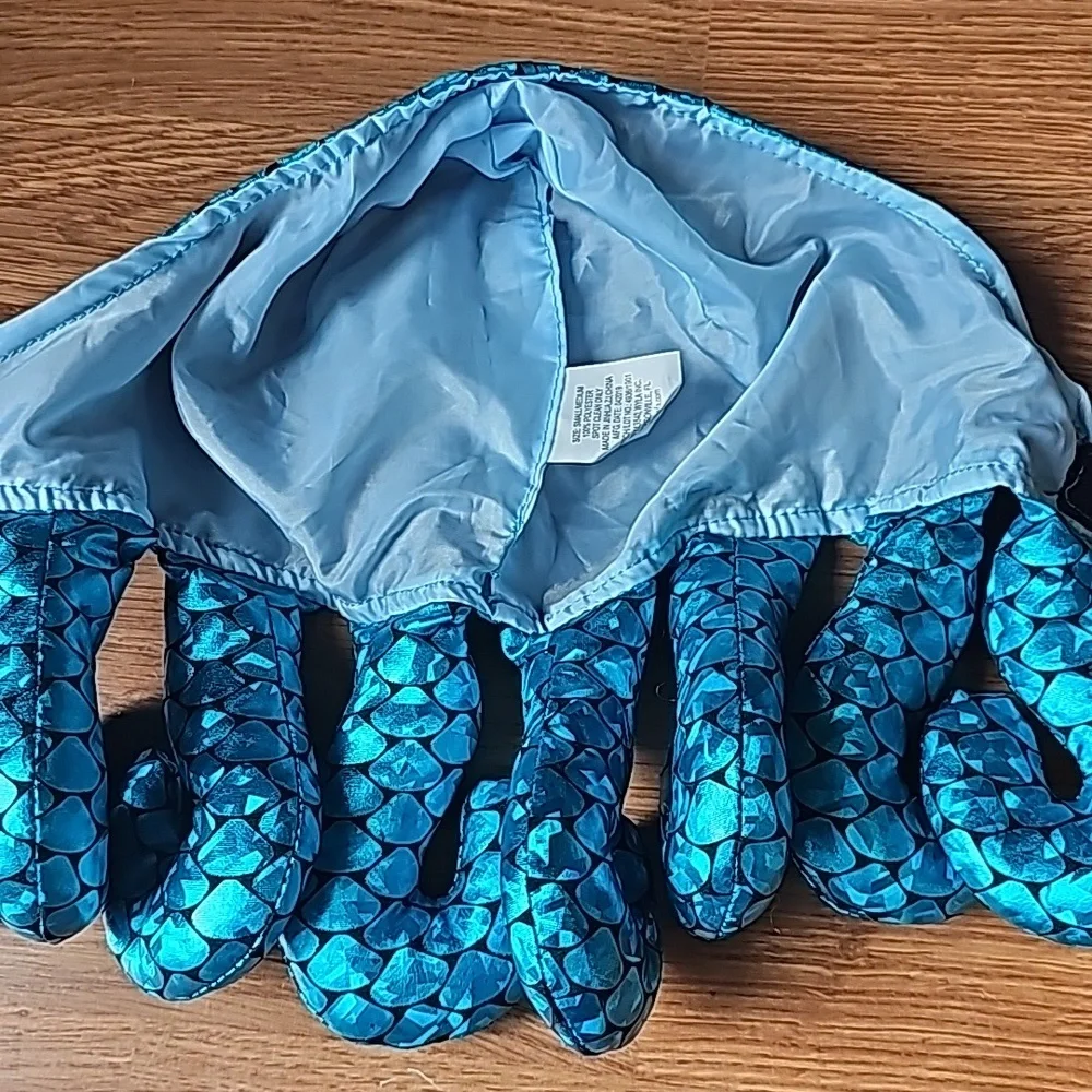 Blue Octopus Hat Costume for Dog Size Small to Medium NWOT